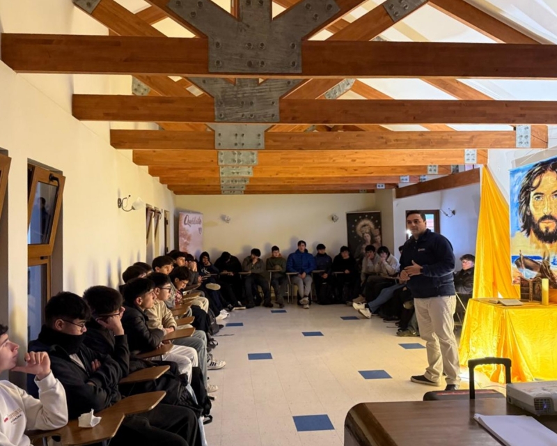 Estudiantes de 4° Medio vivieron su última Jornadas de Formación y Reflexión Valórica
