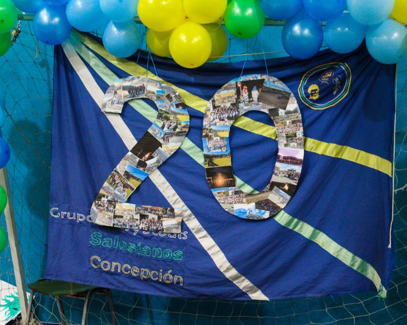 Scouts Salesianos celebran 20 años de historia en nuestro colegio